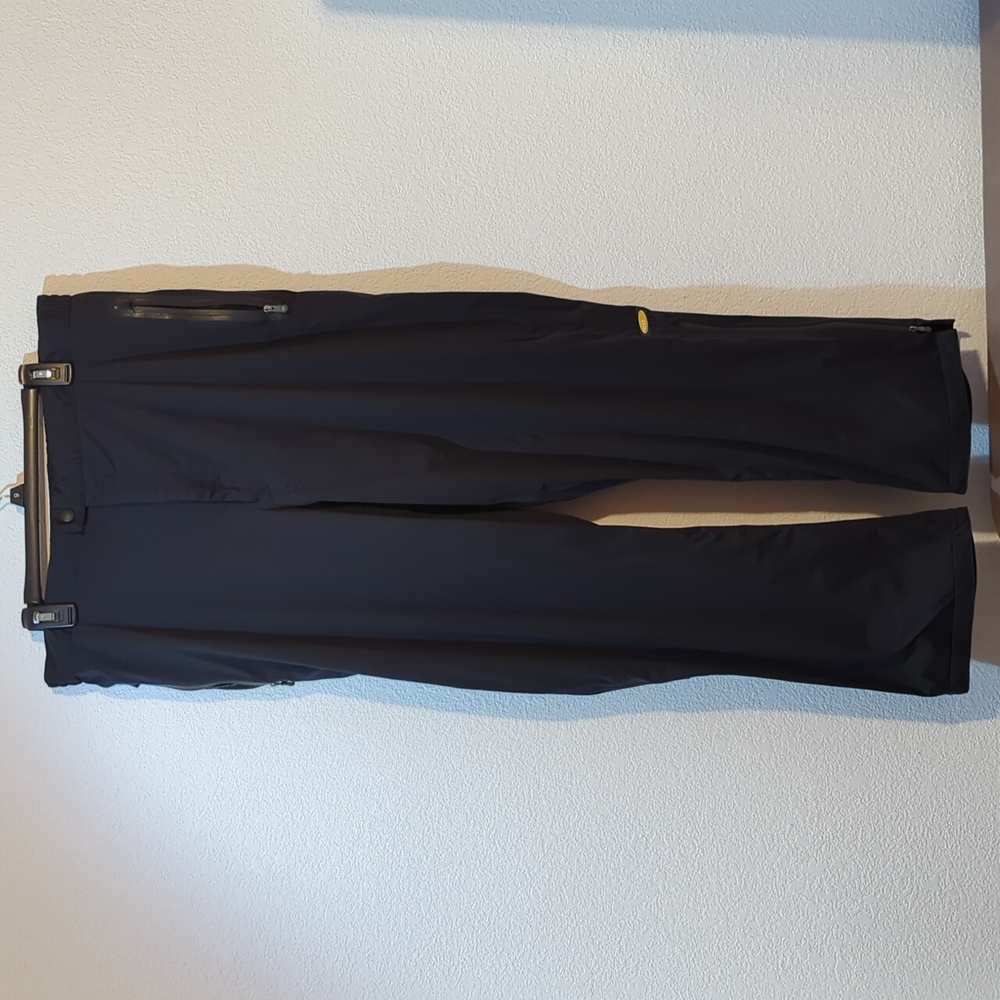 Greg Norman Pants Play Dry Black Golf Rain Size L/R